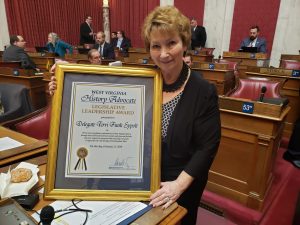 Delegate Terri Sypolt receives History Advocate Legislative Leadership Award
